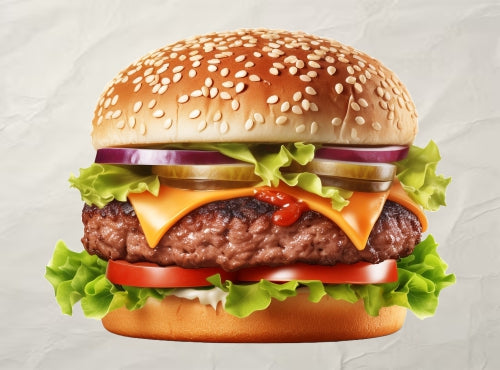 Spicy Chicken Cheese Burger